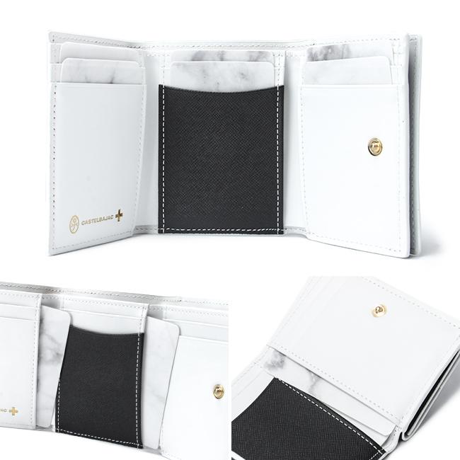 最大42% 3/3限定 最大45% 12/15まで カステルバジャック 財布 ミニ財布 三つ折り財布 本革 ミニウォレット メンズ レディース ビジュー CASTELBAJAC 097603 | CASTELBAJAC | 06