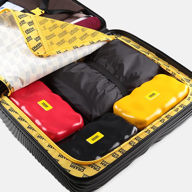 最大51% 4/22限定 クラッシュバゲージ スーツケース 機内持ち込み Sサイズ SSサイズ 40L 軽量 ストライプ デコボコ CRASH BAGGAGE CB151 2年保証 | CRASH BAGGAGE | 15