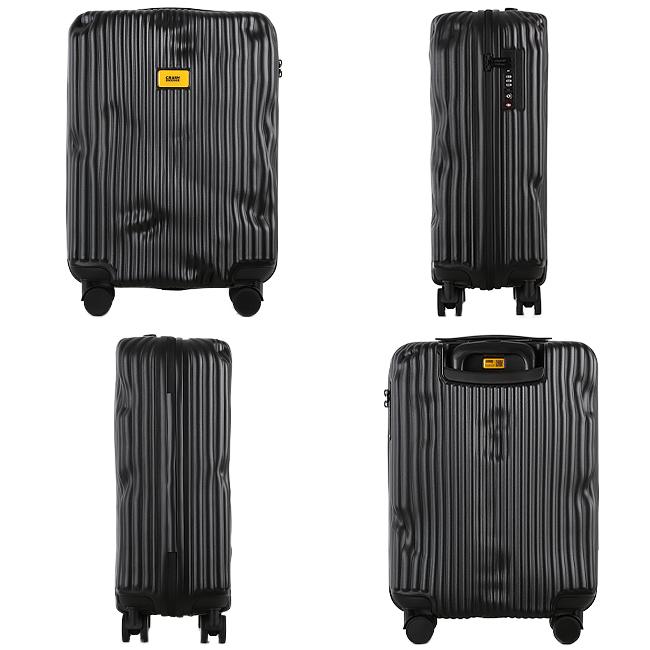 最大51% 1/19限定 クラッシュバゲージ スーツケース 機内持ち込み Sサイズ SSサイズ 40L 軽量 ストライプ デコボコ CRASH BAGGAGE CB151 2年保証 | CRASH BAGGAGE | 07