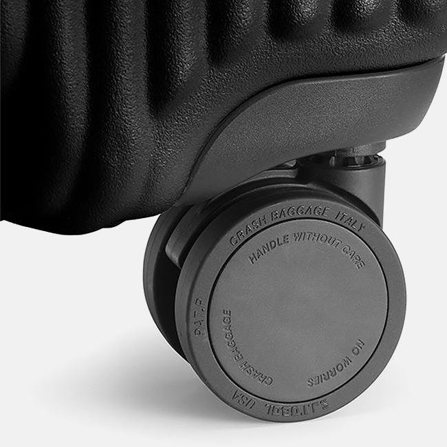 最大51% 3/20限定 クラッシュバゲージ スーツケース Mサイズ 65L 軽量 ストライプ デコボコ CRASH BAGGAGE CB152 2年保証 | CRASH BAGGAGE | 19