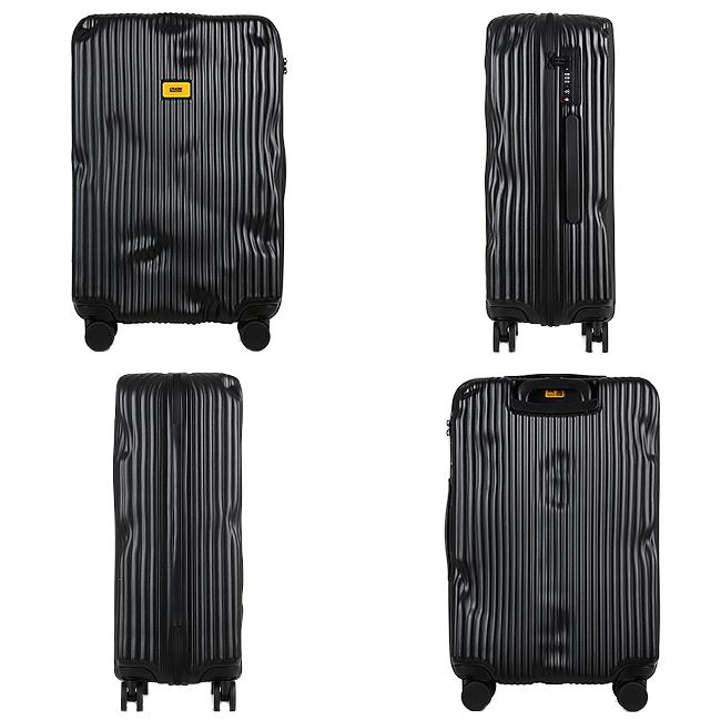 最大51% 12/28限定 クラッシュバゲージ スーツケース Mサイズ 65L 軽量 ストライプ デコボコ CRASH BAGGAGE CB152 2年保証 | CRASH BAGGAGE | 07