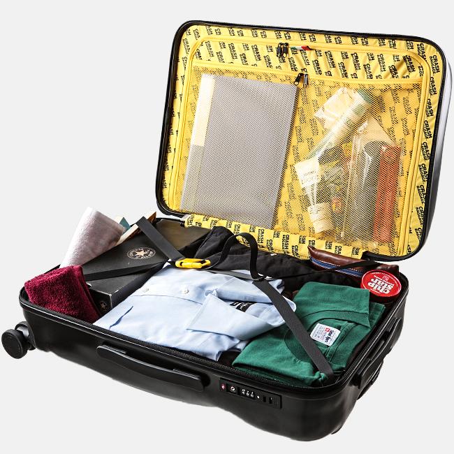 新品未使用　クラッシュバゲージ スーツケース キャリーケース Mサイズ 65L CRASH BAGGAGE 最大43% 10/12限定 クラッシュバゲージ スーツ