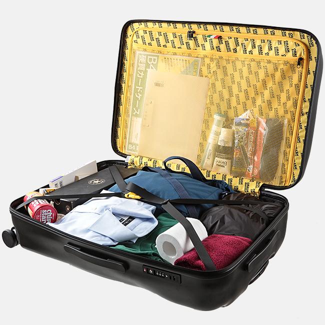 最大43% 1/19限定 クラッシュバゲージ スーツケース LLサイズ 100L 軽量 大容量 長期滞在用 アイコン コレクション CRASH BAGGAGE CB163 2年保証 | CRASH BAGGAGE | 16