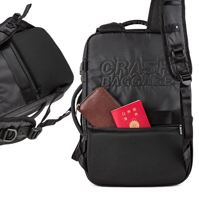 クラッシュバゲージ リュック メンズ ハードシェル アイコニック B4 CRASH BAGGAGE cb310 | CRASH BAGGAGE | 06