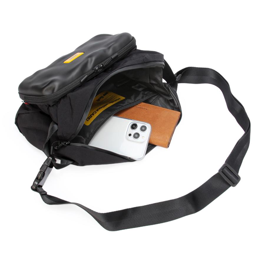 最大46% 3/18限定 クラッシュバゲージ ウエストバッグ ボディバッグ メンズ ブランド 斜めがけバッグ 撥水 軽量 CRASH BAGGAGE CB327 | CRASH BAGGAGE | 14