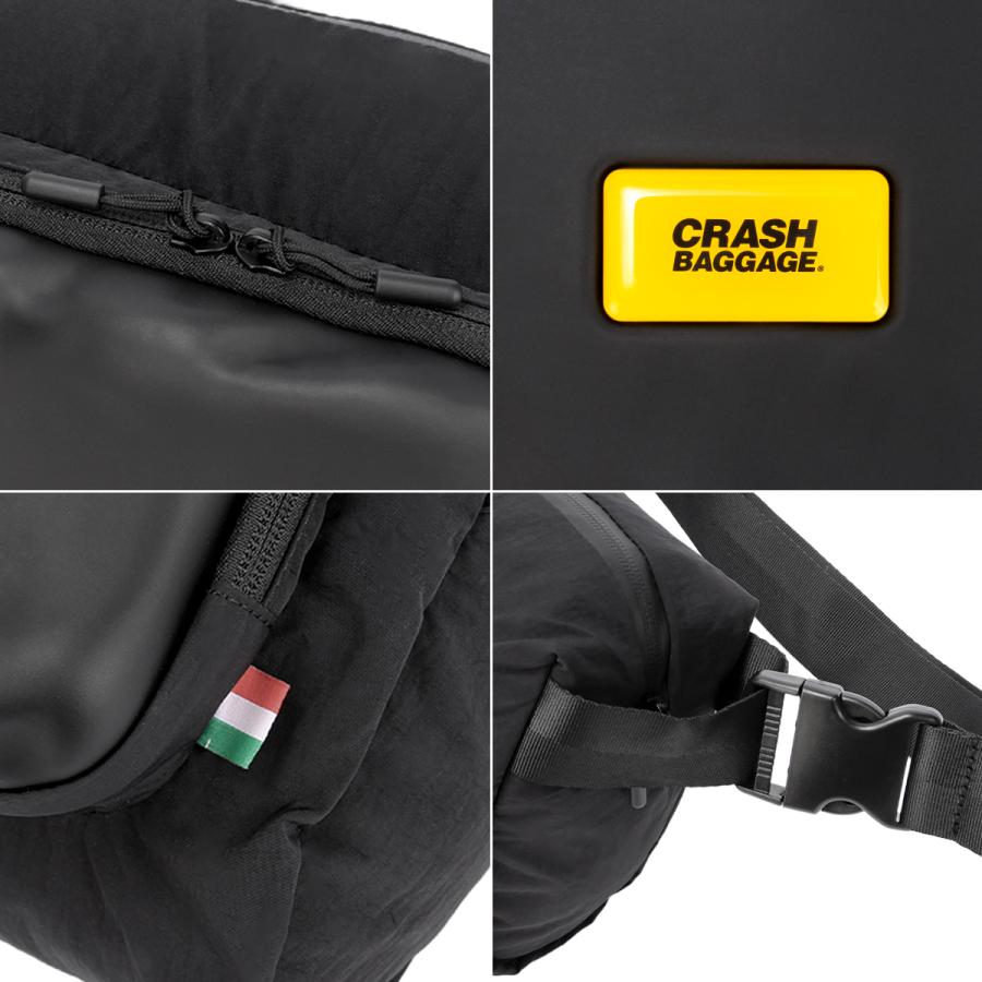 最大51% 4/22限定 クラッシュバゲージ ウエストバッグ ボディバッグ メンズ ブランド 斜めがけバッグ 撥水 軽量 CRASH BAGGAGE CB327 | CRASH BAGGAGE | 16