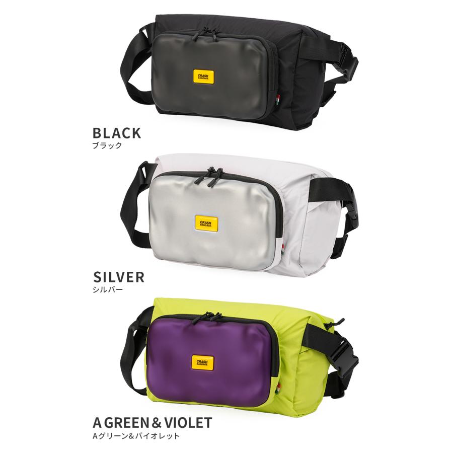 最大46% 3/18限定 クラッシュバゲージ ウエストバッグ ボディバッグ メンズ ブランド 斜めがけバッグ 撥水 軽量 CRASH BAGGAGE CB327 | CRASH BAGGAGE | 04
