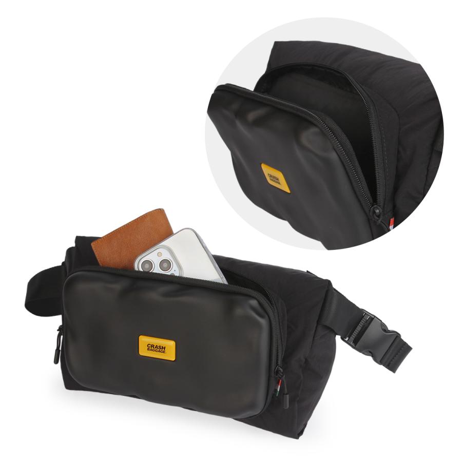 最大51% 12/28限定 クラッシュバゲージ ウエストバッグ ボディバッグ メンズ ブランド 斜めがけバッグ 撥水 軽量 CRASH BAGGAGE CB327 | CRASH BAGGAGE | 08