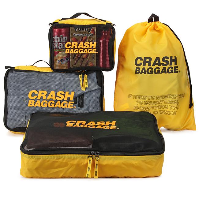 最大51% 1/19限定 クラッシュバゲージ トラベルポーチ 4点セット パッキング バッグ 旅行 CRASH BAGGAGE cb360 | CRASH BAGGAGE | 07