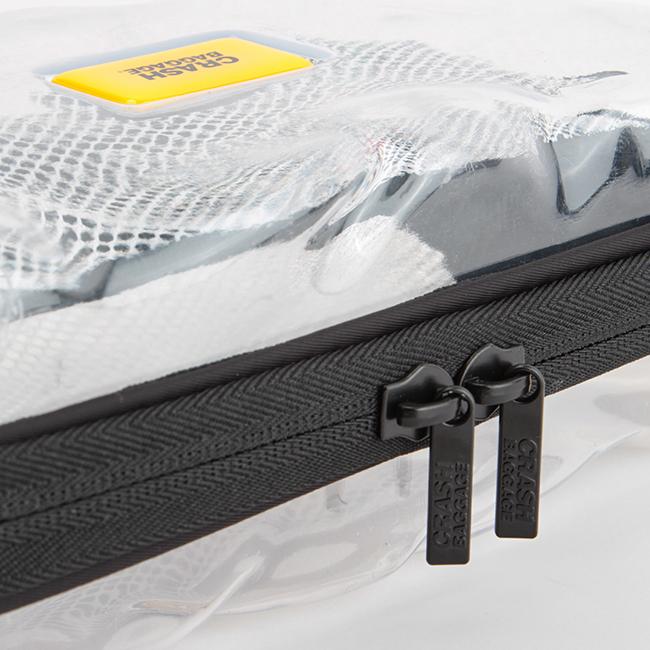 最大53% 3/22まで クラッシュバゲージ ショルダーバッグ ポーチ クリア スケルトン ミニ 小さめ CRASH BAGGAGE cb370 | CRASH BAGGAGE | 14