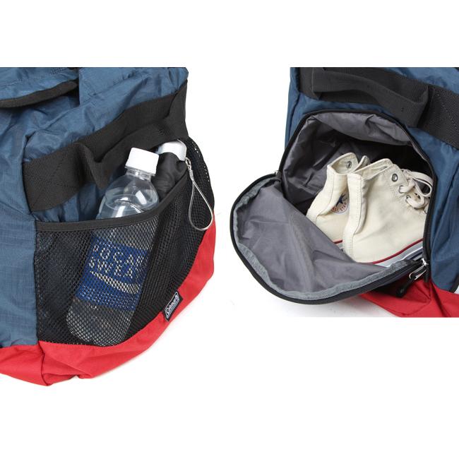 最大42% 4/3限定 コールマン ボストンバッグ メンズ レディース 修学旅行 大容量 軽量 子供 小学校 ゴルフ ブランド ダッフルバッグ 80L 2WAY Coleman | Coleman | 13