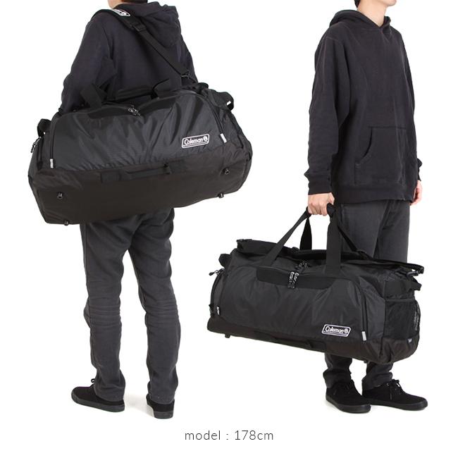 最大42% 4/3限定 コールマン ボストンバッグ メンズ レディース 修学旅行 大容量 軽量 子供 小学校 ゴルフ ブランド ダッフルバッグ 80L 2WAY Coleman | Coleman | 07