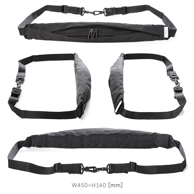 最大45% 3/22まで コートエシエル Adda ボディバッグ ウエストバッグ メンズ レディース 斜めがけ 小さめ 軽量 撥水 薄型 ブランド cote&ciel CC-28832 | Cote&Ciel | 04