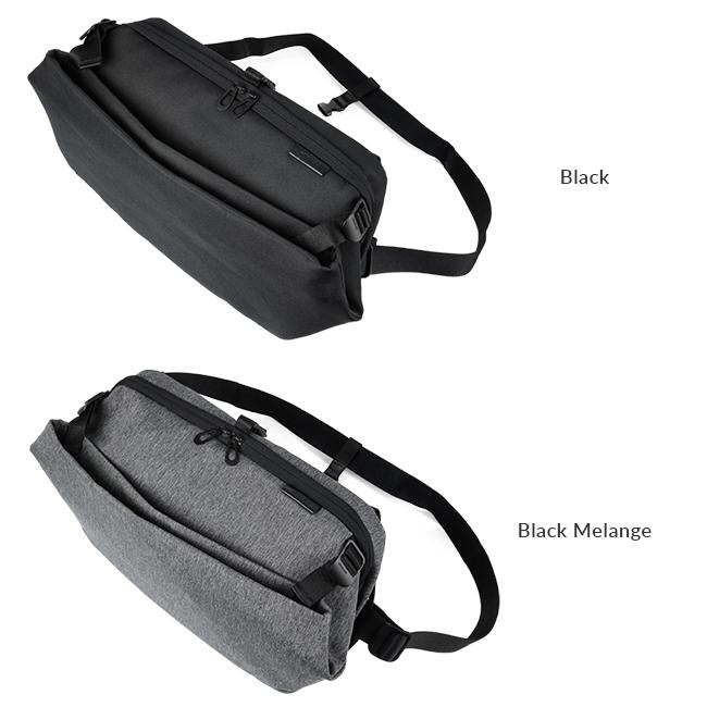 Cote&Ciel Riss EcoYarn ショルダーバッグ ブラック cote&ciel - Riss ECO YARN Black Melange | JAPAN LIMITED