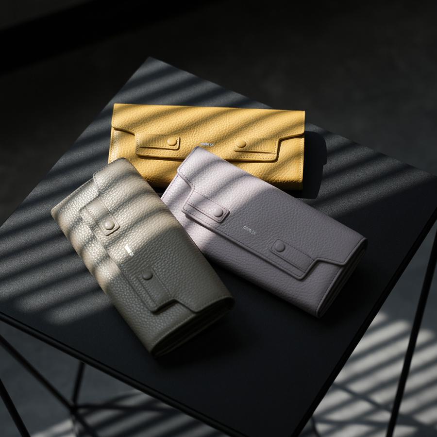 最大50% 2/15限定 コムサ 長財布 レディース ブランド レザー 本革 大容量 大きめ 薄型 薄い財布 かぶせタイプ ロングウォレット ボンシック COMME CA 74685 | COMME CA | 07