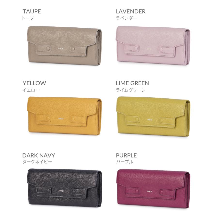 最大51% 3/30限定 コムサ 長財布 レディース ブランド レザー 本革 大容量 大きめ 薄型 薄い財布 かぶせタイプ ロングウォレット ボンシック COMME CA 74685 | COMME CA | 08