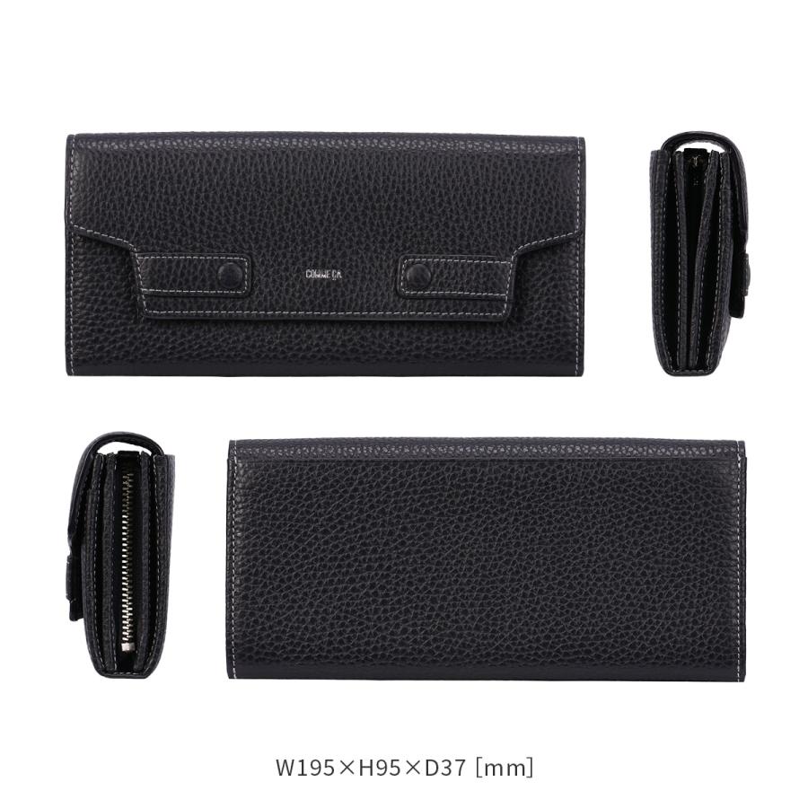 最大50% 2/15限定 コムサ 長財布 レディース ブランド レザー 本革 大容量 大きめ 薄型 薄い財布 かぶせタイプ ロングウォレット ボンシック COMME CA 74685 | COMME CA | 09