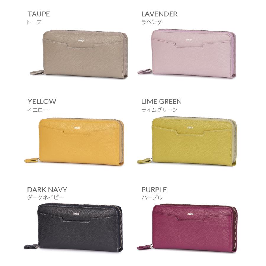 最大55% 3/15限定 コムサ 長財布 レディース ブランド レザー 本革 大容量 大きめ ラウンドファスナー ロングウォレット ボンシック COMME CA 74686 | COMME CA | 08