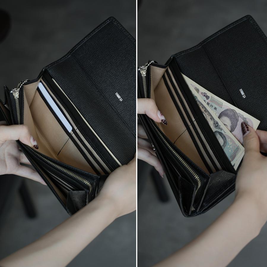 最大51% 1/4限定 コムサ シュリー 財布 長財布 本革 大容量 レディース COMME CA ccm-74691 | COMME CA | 14