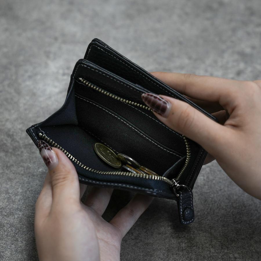 最大37% 2/19限定 コムサ 二つ折り財布 ミニ財布 レディース ブランド レザー 本革 軽量 小さい財布 コンパクトウォレット ボンシック COMME CA 74731 | COMME CA | 14