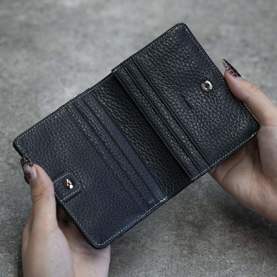 最大37% 2/19限定 コムサ 二つ折り財布 ミニ財布 レディース ブランド レザー 本革 軽量 小さい財布 コンパクトウォレット ボンシック COMME CA 74731 | COMME CA | 15