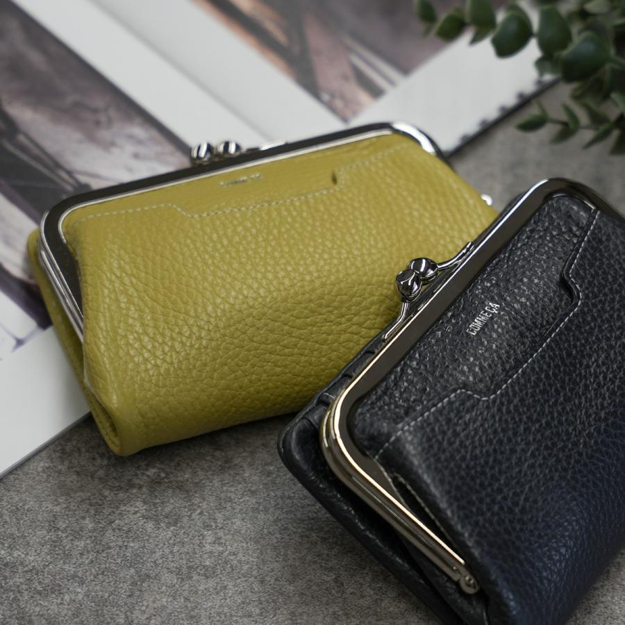 最大41% 1/5限定 コムサ 二つ折り財布 がま口財布 レディース ブランド レザー 本革 軽量 小銭入れあり ボンシック COMME CA 74760 | COMME CA | 14