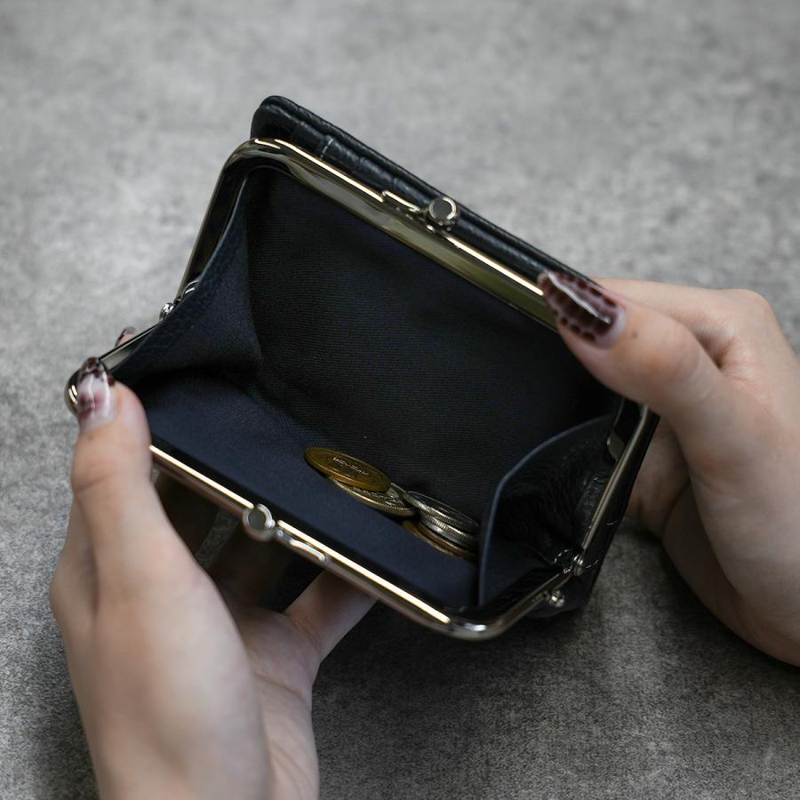 最大41% 1/5限定 コムサ 二つ折り財布 がま口財布 レディース ブランド レザー 本革 軽量 小銭入れあり ボンシック COMME CA 74760 | COMME CA | 16