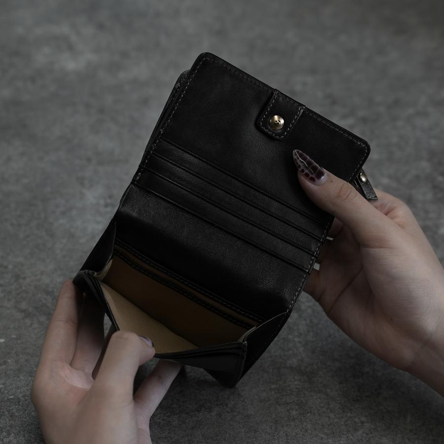 最大51% 3/8限定 コムサ 二つ折り財布 ミニ財布 レディース ブランド レザー 本革 軽量 小さい財布 コンパクトウォレット レジェ COMME CA 74826 | COMME CA | 12