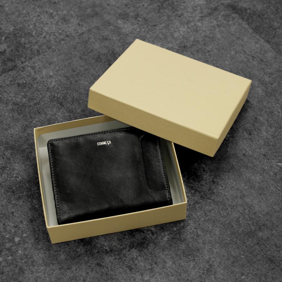 最大51% 3/8限定 コムサ 二つ折り財布 ミニ財布 レディース ブランド レザー 本革 軽量 小さい財布 コンパクトウォレット レジェ COMME CA 74826 | COMME CA | 17