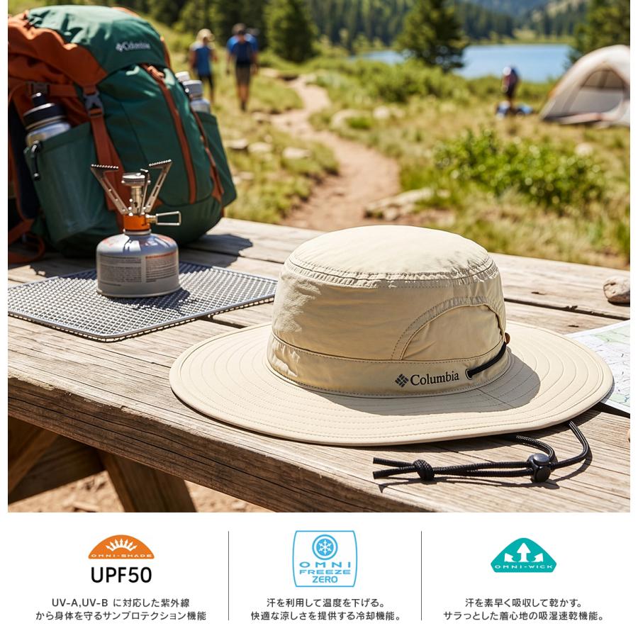 最大53% 5/30から コロンビア ブーニーハット レディース メンズ ブランド UVカット アウトドアハット 帽子 ハイク Columbia HIKE CU4539 | Columbia | 03