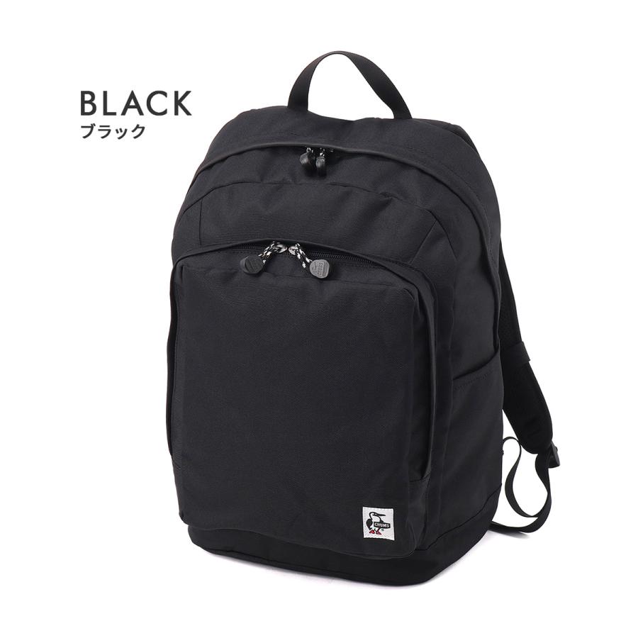 最大41% 1/8限定 チャムス リュック 26L 大容量 軽量 男子 女子 中学生 高校生 黒 通学 部活 大きめ スクールバッグ A4 リサイクルバッグ CHUMS CH60-3846 | CHUMS | 02