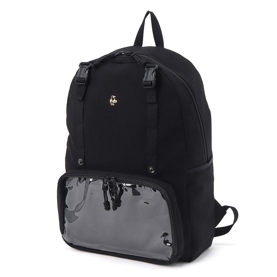 最大44% 3/22まで チャムス リュック 推し活 痛バ 痛バッグ オタク オタ活 透明 ぬいぐるみ ブランド B4 18L CHUMS Clear Pocket Day Pack Sweat CH60-3891 | CHUMS | 11