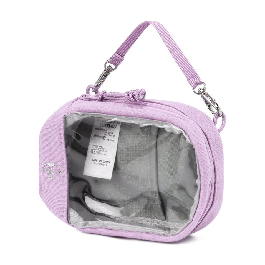 最大42% 3/3限定 チャムス ポーチ 推し活 痛バ 痛バッグ オタク オタ活 透明 ぬいぐるみ ぬいバ 小さめ ミニ ブランド CHUMS Clear Pouch Sweat CH60-3894 | CHUMS | 12