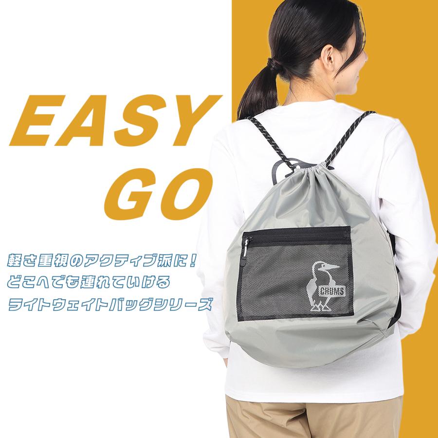最大41% 2/25限定 チャムス イージーゴー ショルダーバッグ ナップサック メンズ レディース ブランド 斜めがけ A4 14L 2WAY CHUMS Easy-Go Back Pack ch60-3910 | CHUMS | 03