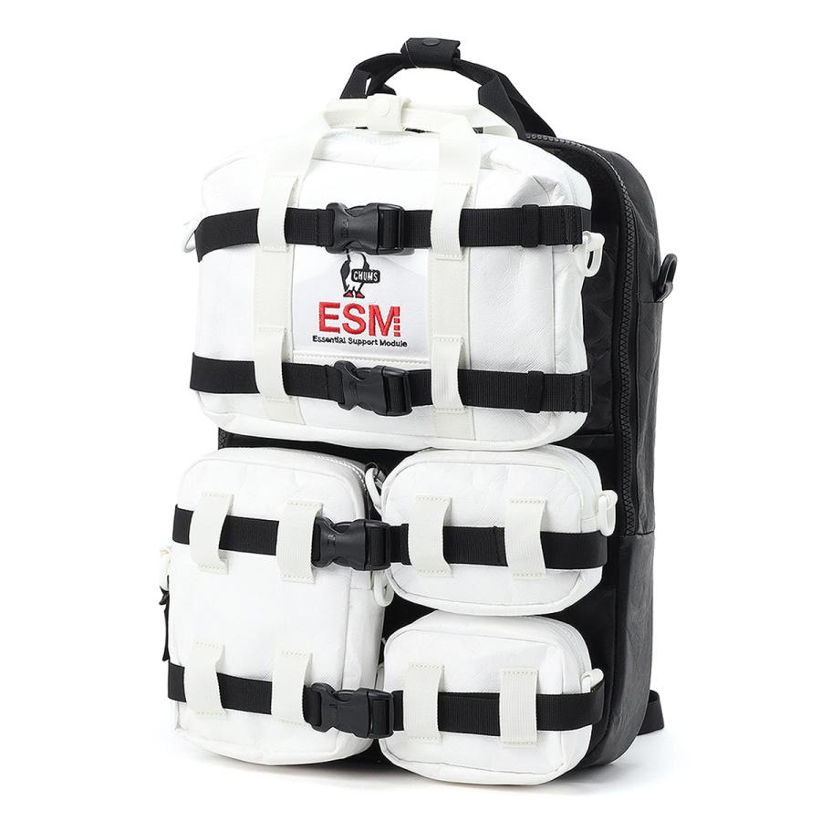 最大53% 3/22まで チャムス リュック メンズ レディース ブランド 軽量 通学 通勤 旅行 黒 21.5L A4 B4 バックパック デイパック CHUMS SPACE CH60-3917 | CHUMS | 03