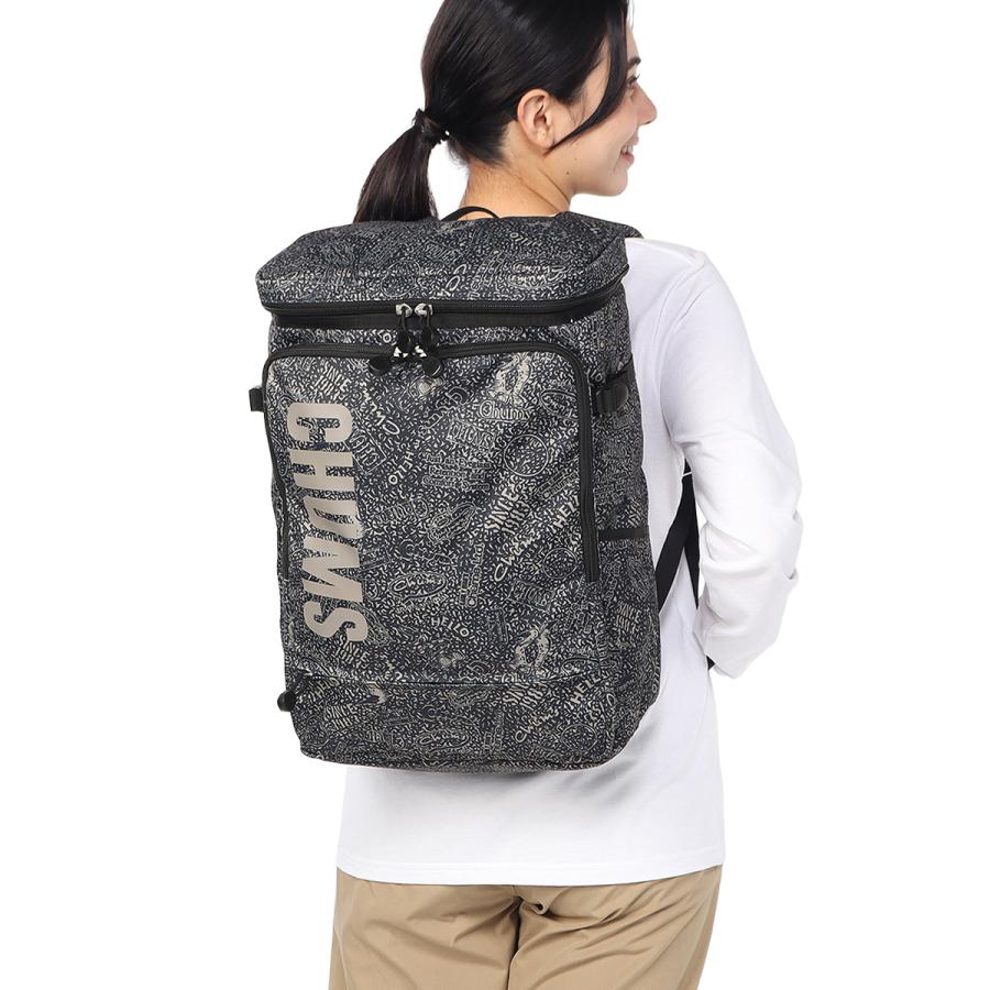 最大51% 3/3限定 チャムス リュック 28L 大容量 軽量 男子 女子 中学生 高校生 黒 スクエア ボックス型 スクールバッグ B4 リサイクルバッグ CHUMS CH60-3919 | CHUMS | 08