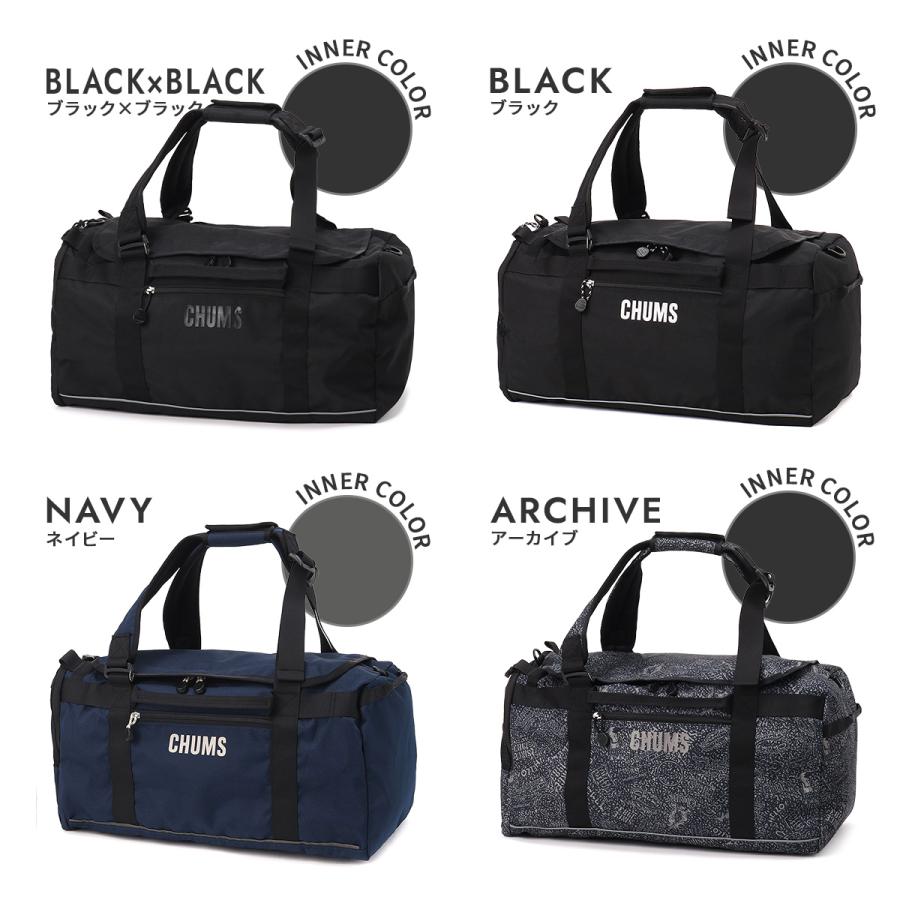 チャムス リサイクル 2WAY ボストンバッグ ボストンリュック 機内持ち込み 35L B4 メンズ レディース CHUMS Recycle CH60-4026 | CHUMS | 05