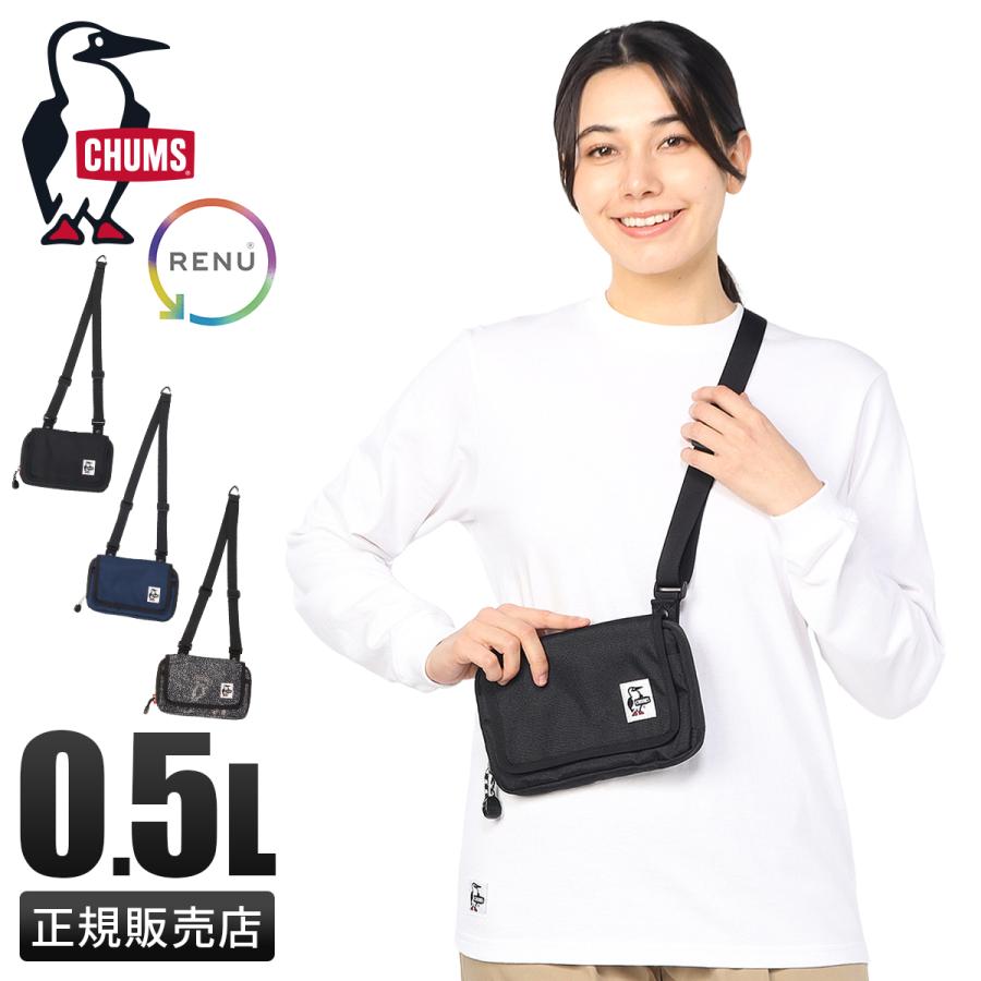 最大51% 3/3限定 チャムス リサイクル ショルダーウォレット 横型 メンズ レディース CHUMS Recycle ch60-4094 | CHUMS | 18