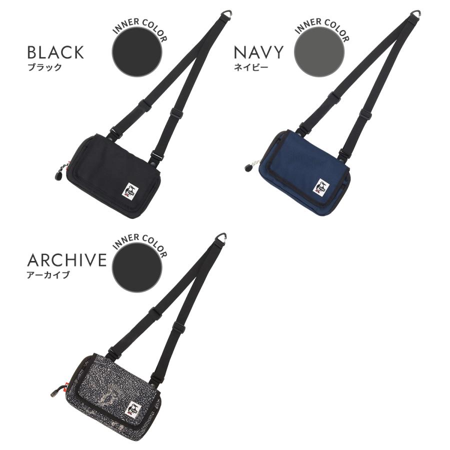 最大51% 3/3限定 チャムス リサイクル ショルダーウォレット 横型 メンズ レディース CHUMS Recycle ch60-4094 | CHUMS | 04