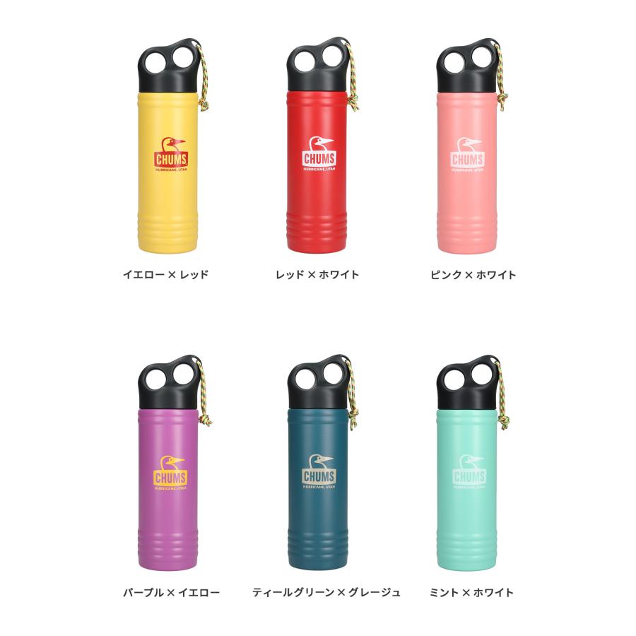 最大51% 1/11限定 チャムス 水筒 ステンレスボトル マグボトル タンブラー 保冷 保温 キャンパーウェーブボトル CHUMS Camper Wave Bottle 500ml CH62-2128 | CHUMS | 08