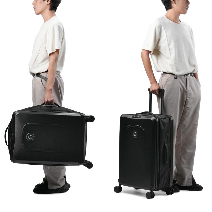 最大50% 9/6限定 senz° センズ スーツケース Mサイズ 折りたたみ 折り畳み 軽量 キャリーケース SZ-8803 在庫限り | ブランド登録なし | 21