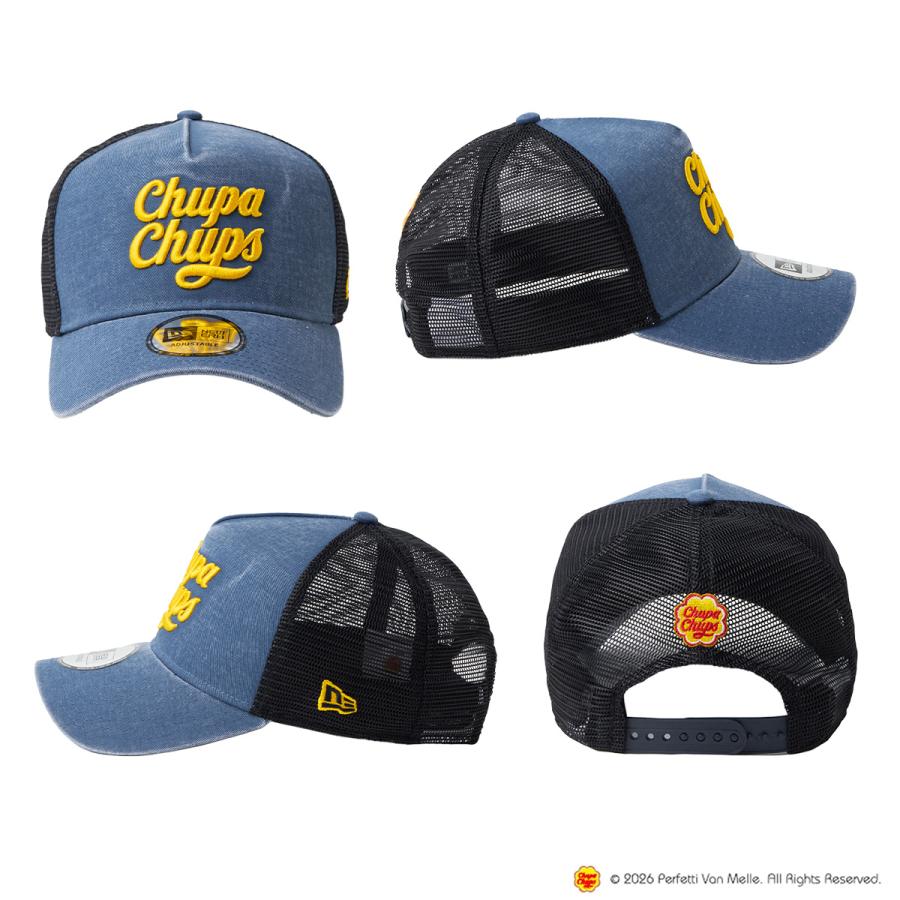 最大44% 3/1まで ニューエラ チュッパチャプス トラッカー メッシュ キャップ 帽子 NEW ERA  9FORTY A-Frame 14863789 14863788 14863787 チュッパチャップス | NEW ERA | 15