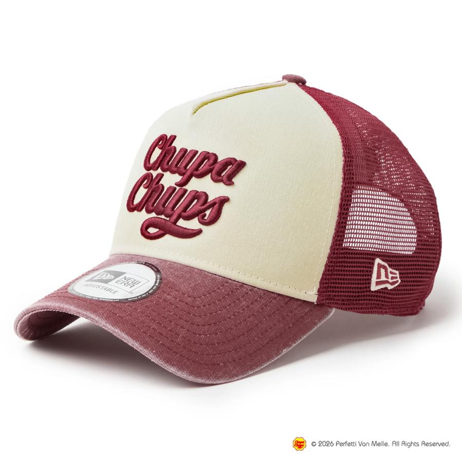 最大44% 3/1まで ニューエラ チュッパチャプス トラッカー メッシュ キャップ 帽子 NEW ERA  9FORTY A-Frame 14863789 14863788 14863787 チュッパチャップス | NEW ERA | 17
