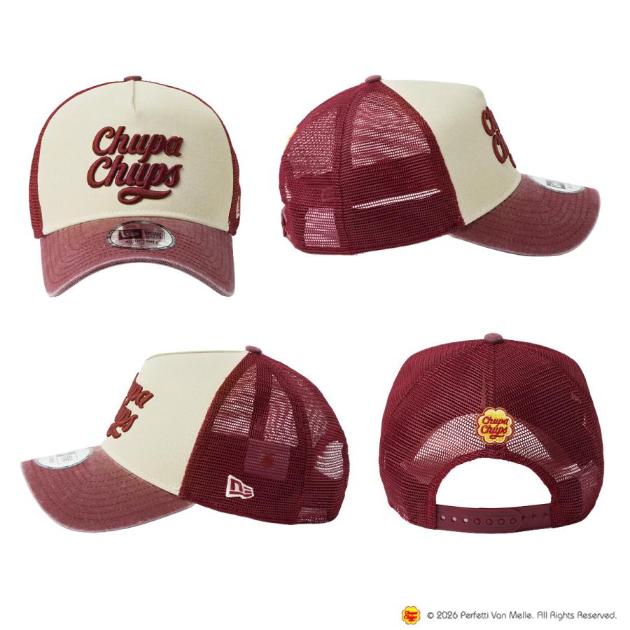 最大44% 3/1まで ニューエラ チュッパチャプス トラッカー メッシュ キャップ 帽子 NEW ERA  9FORTY A-Frame 14863789 14863788 14863787 チュッパチャップス | NEW ERA | 20