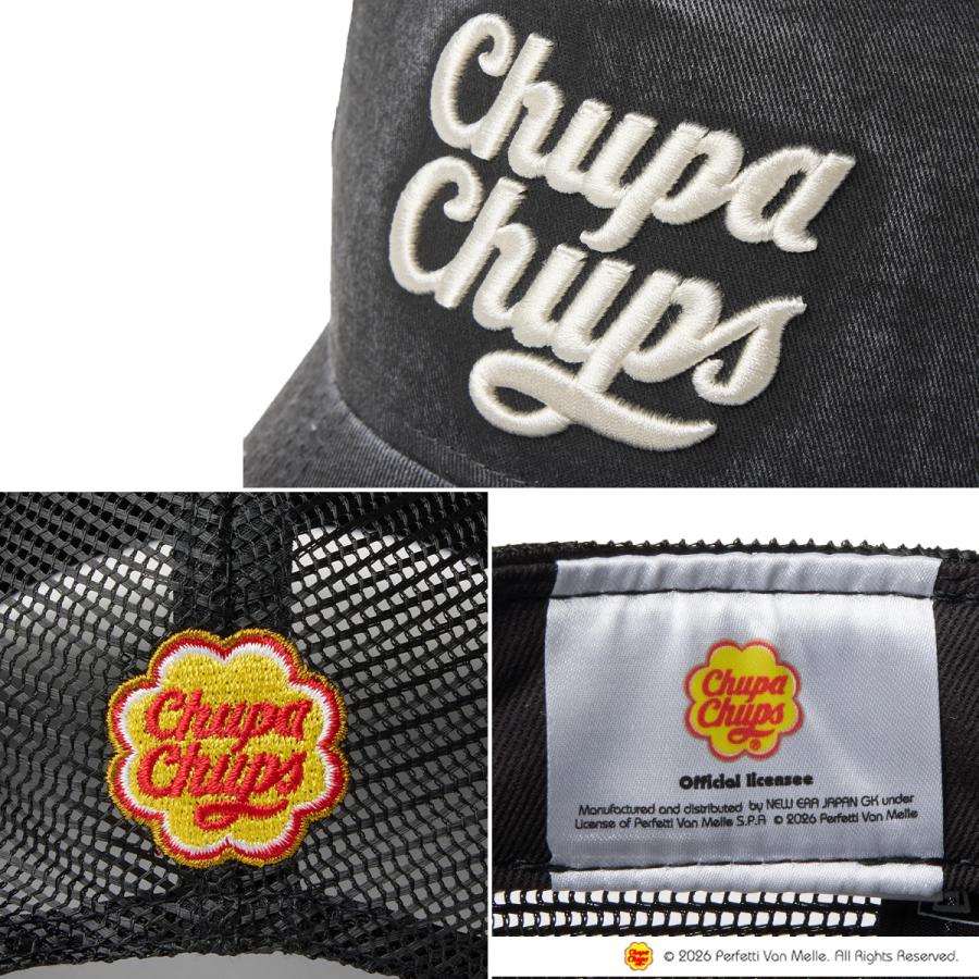 最大44% 3/1まで ニューエラ チュッパチャプス トラッカー メッシュ キャップ 帽子 NEW ERA  9FORTY A-Frame 14863789 14863788 14863787 チュッパチャップス | NEW ERA | 11