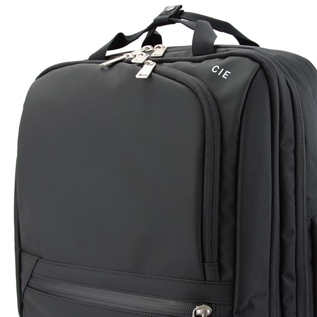 CIE ブラック ビジネスバック　リュック CIE リュック バッグ シー VARIOUS 2WAY BACKPACK L メンズ