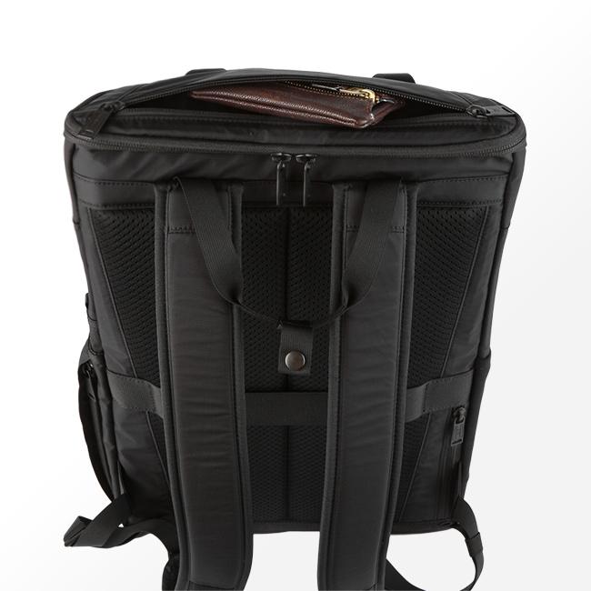 CIE ブラック バックパック CIE リュック バッグ シー VARIOUS 2WAY BACKPACK S メンズ