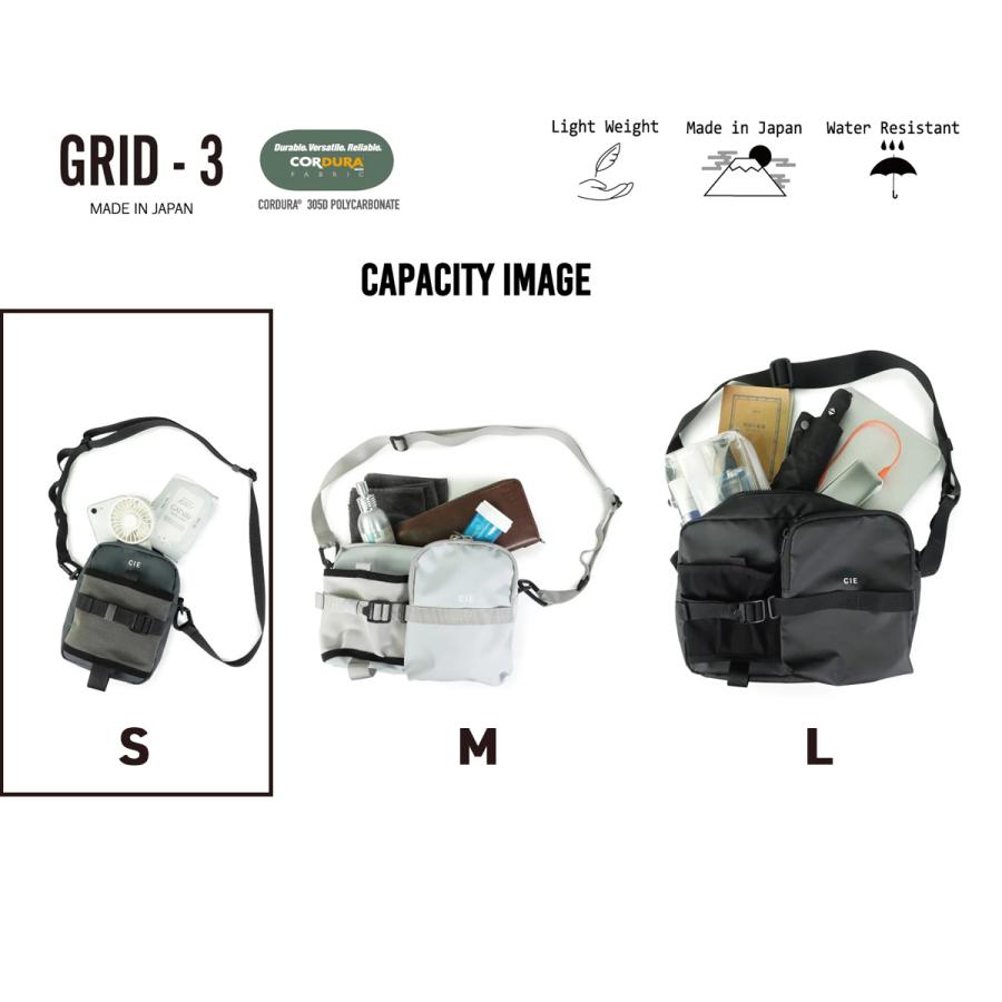 CIE（シー） CIE GRID3 グリッド3 ショルダーバッグ メンズ レディース