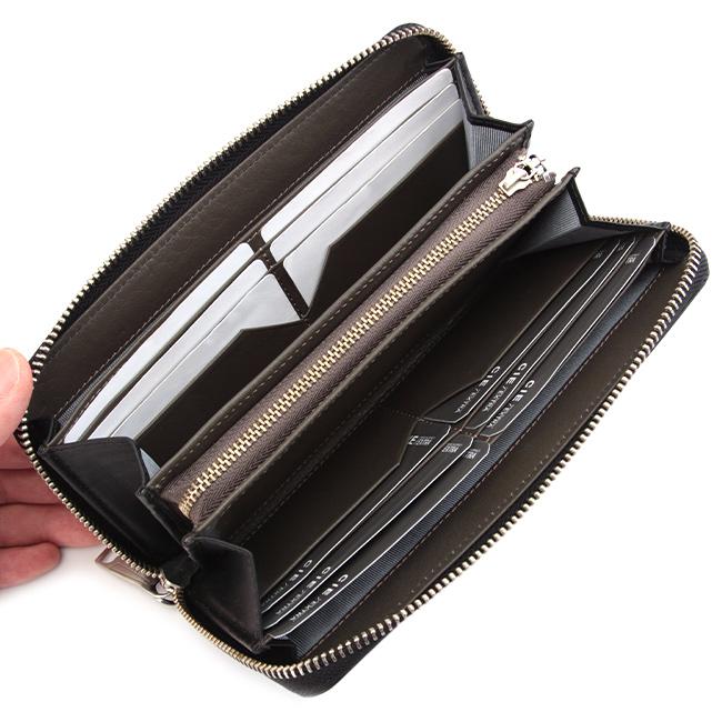 最大50% 9/6限定 CIE シー エクストラ 財布 長財布 ラウンドファスナー 本革 脱着可能ストラップ付き CIE EXTRA 032170 在庫限り | CIE | 11