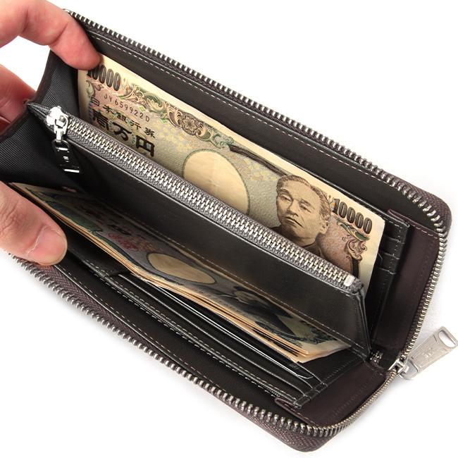 最大52% 9/14まで CIE シー エクストラ 財布 長財布 L字ファスナー 本革 脱着可能ストラップ付き CIE EXTRA 032171 在庫限り | CIE | 13